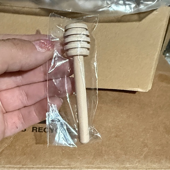 20 Wooden Honey Dipper (BRAND NEW) - Picture 1 of 1